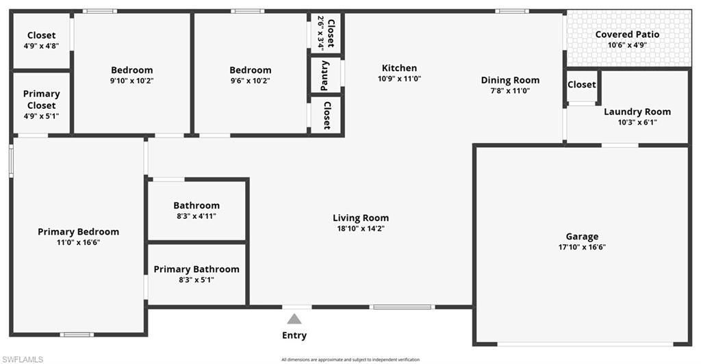 303 Long AVE S, LEHIGH ACRES, FL 33974 — exterior