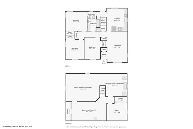 905 Ostergaard AVENUE, Racine, WI 53406