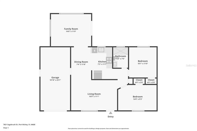 7821 SAGEBRUSH DRIVE, Port Richey, FL 34668