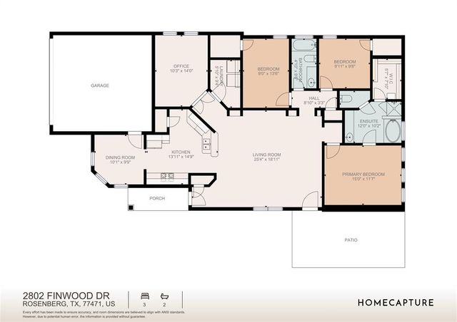 2802 Finwood Drive, Rosenberg, TX 77471