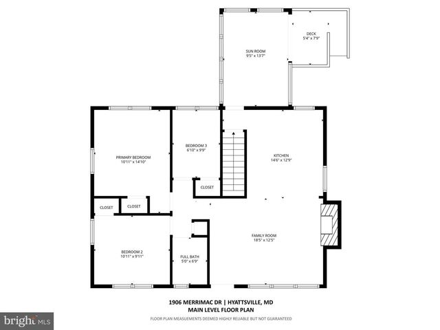 1906 MERRIMAC DR, Hyattsville, MD 20783