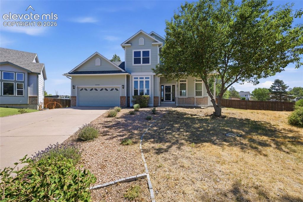 6650 Riata Court, Colorado Springs, CO 80922 — exterior