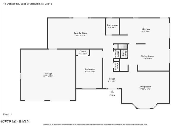 14 Dexter Road, East Brunswick, NJ 08816