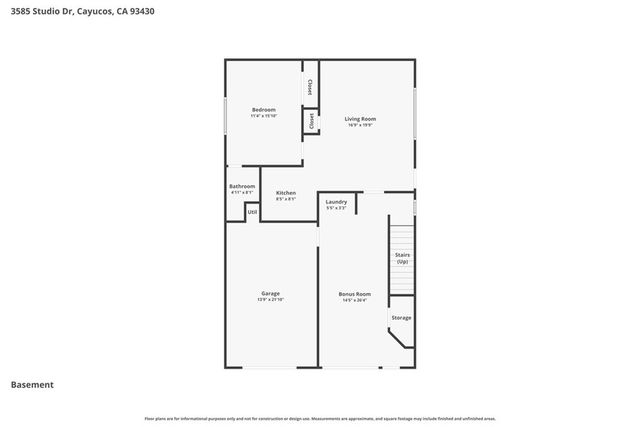 3585 Studio, Cayucos, CA 93430