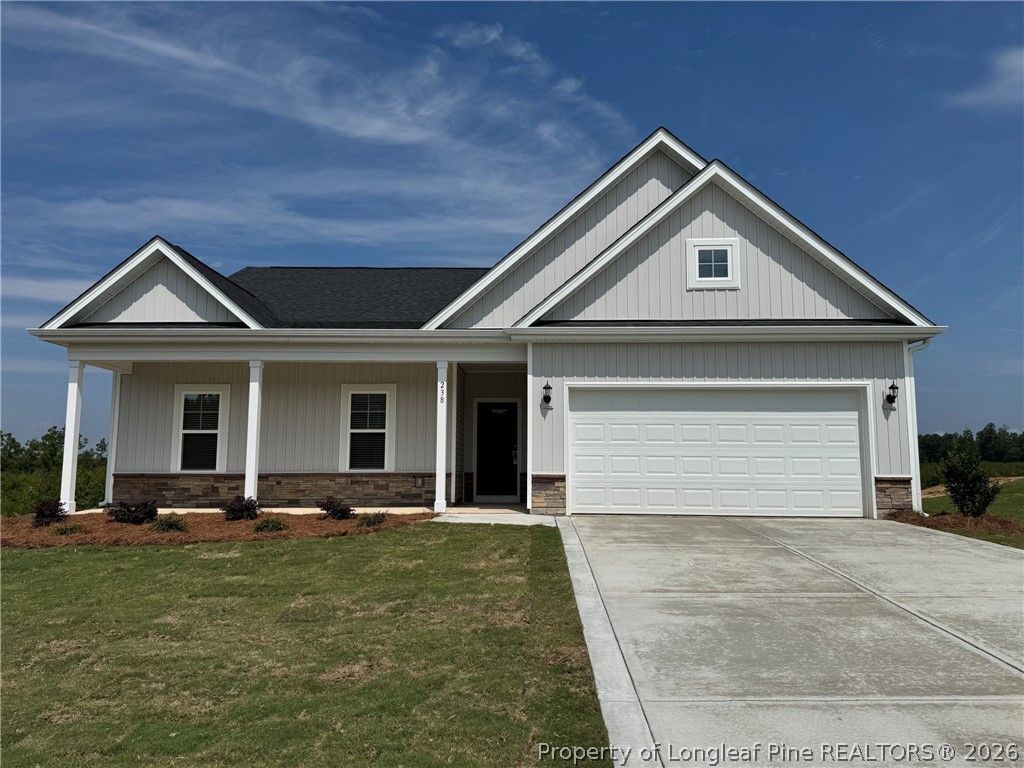 238 Ashley Heights (Lot 101) Drive, Aberdeen, NC 28315 — exterior