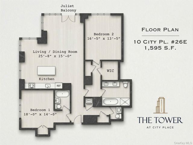 10 City Place 26E, White Plains, NY 10601