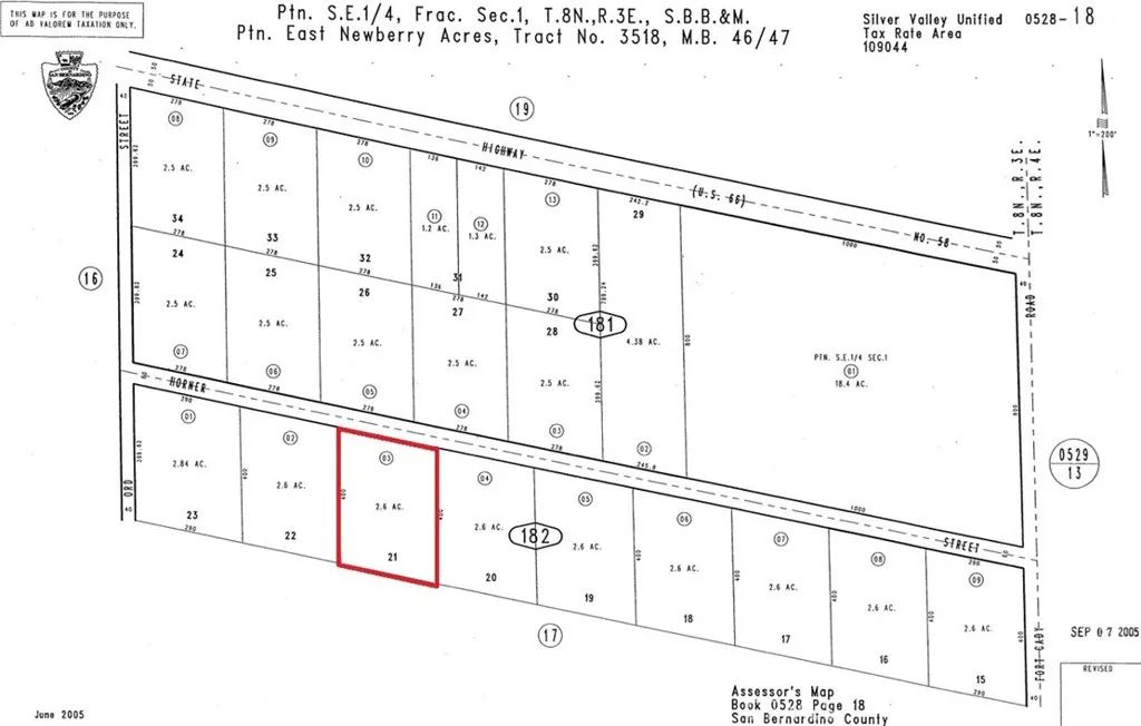47825 Horner, Newberry Springs, CA 92365