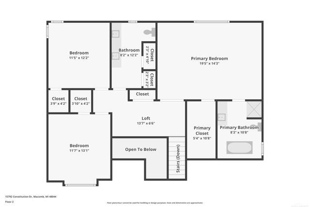 15792 Constitution Drive, Macomb, MI 48044