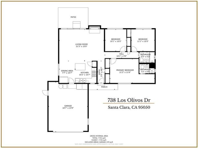 738 Los Olivos Drive, Santa Clara, CA 95050