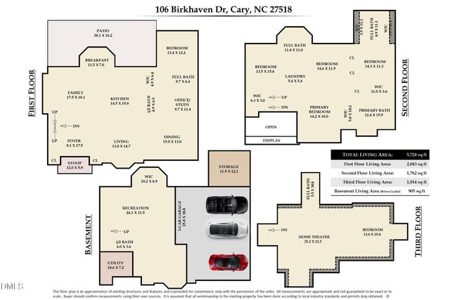 106 Birkhaven Drive, Cary, NC 27518