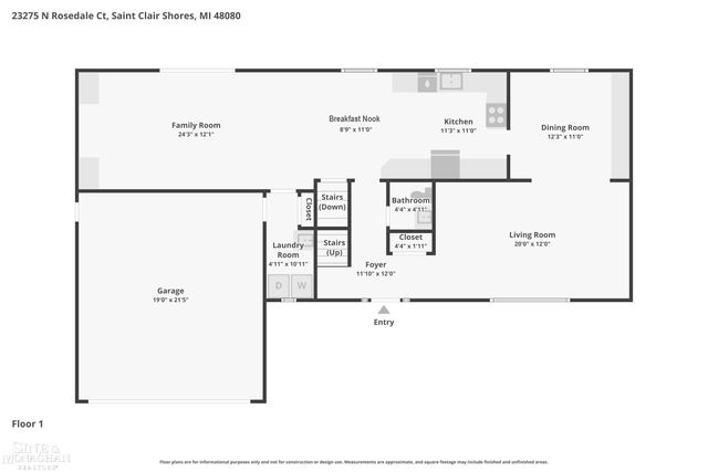 23275 N Rosedale Court, Saint Clair Shores, MI 48080