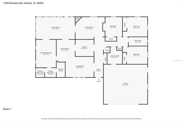 1184 KENISCO ROAD, Venice, FL 34293