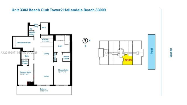 1830 S Ocean Dr 3303, Hallandale Beach, FL 33009