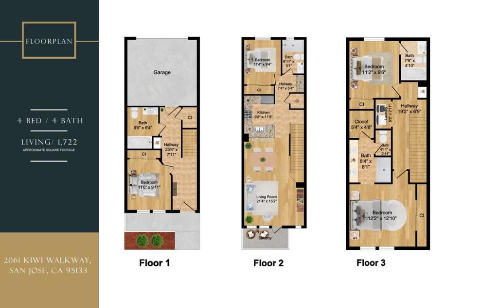 Image 47 of property listing at 2061 Kiwi Walkway, San Jose, CA 95133