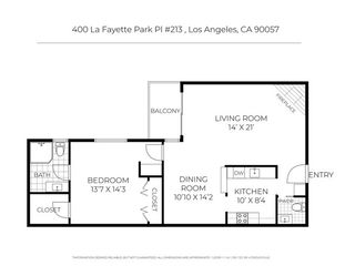 400 S La Fayette Park 213, Los Angeles, CA 90057
