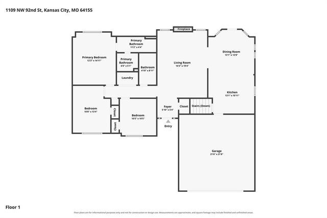 1109 NW 92nd Street, Kansas City, MO 64155