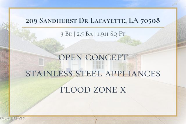 209 Sandhurst Drive, Lafayette, LA 70508