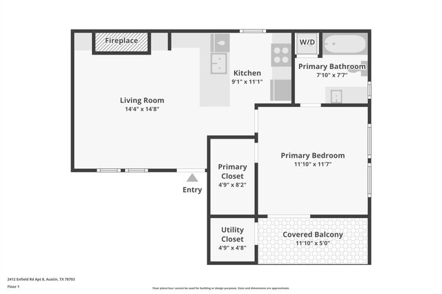 2412 Enfield RD 8, Austin, TX 78703