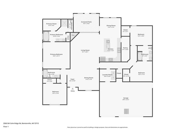 2508 Calm Ridge Road, Bentonville, AR 72713