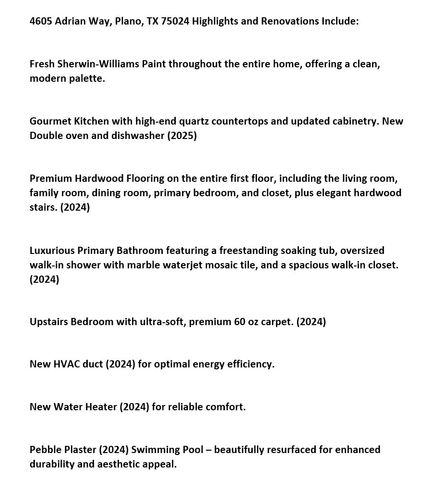 4605 Adrian Way, Plano, TX 75024