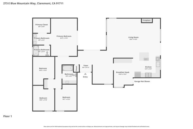 273 E Blue Mountain, Claremont, CA 91711