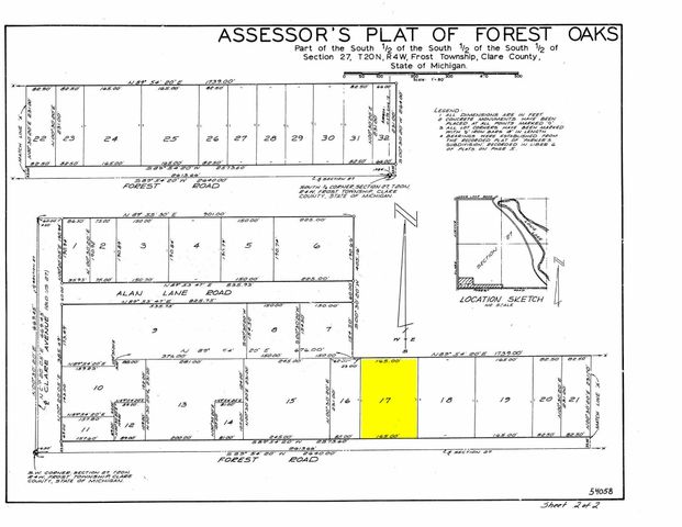 3143 Forest Road, Harrison, MI 48625