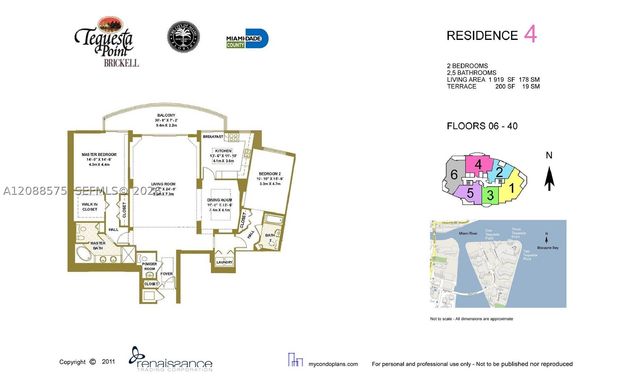 848 Brickell Key Dr 1104, Miami, FL 33131