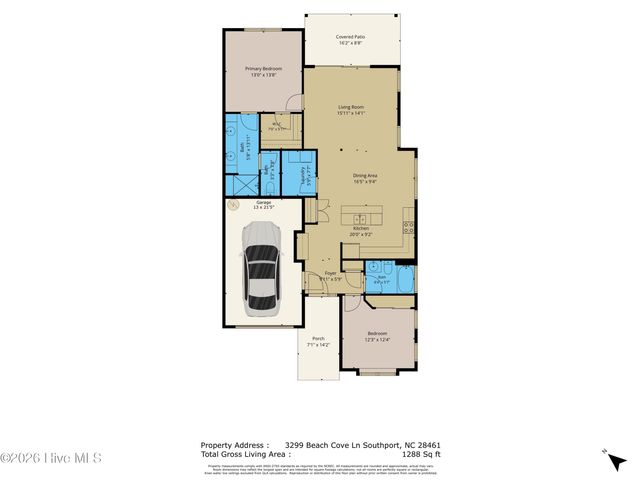 3299 Beach Cove Lane, Southport, NC 28461