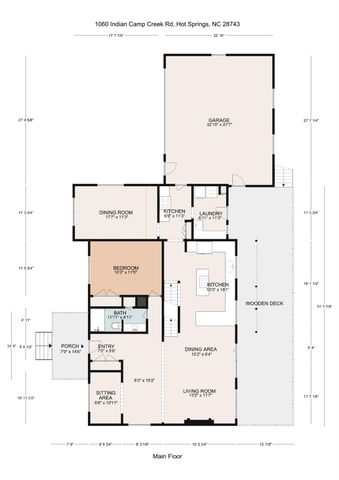 1060 Indian Camp Creek Road, Hot Springs, NC 28743