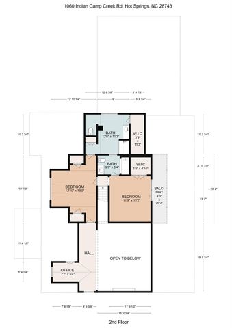 1060 Indian Camp Creek Road, Hot Springs, NC 28743