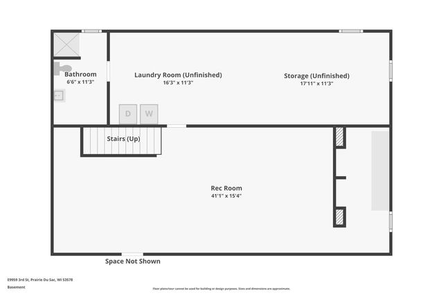 E9959 3rd Street, Prairie Du Sac, WI 53578