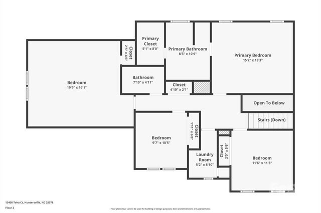 13408 Toka Court, Huntersville, NC 28078