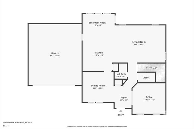 13408 Toka Court, Huntersville, NC 28078
