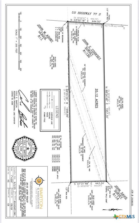 Image 5 of property listing at TBD US Highway 77S, Hallettsville, TX 77964