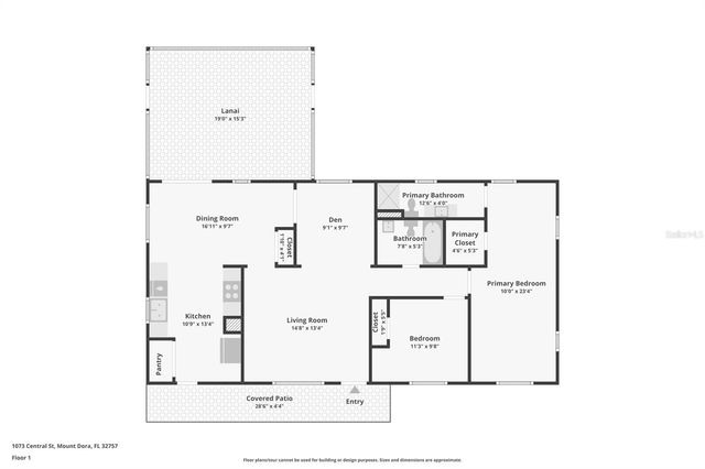 1073 CENTRAL STREET, Mount Dora, FL 32757
