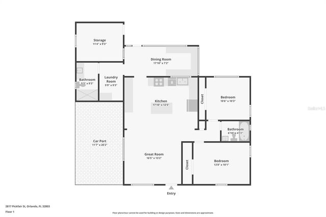 2817 PICKFAIR STREET, Orlando, FL 32803