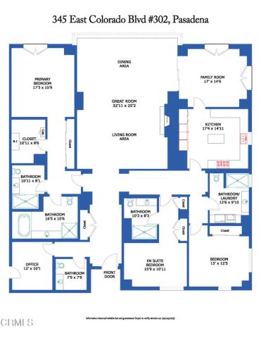 345 E Colorado Boulevard 302, Pasadena, CA 91101