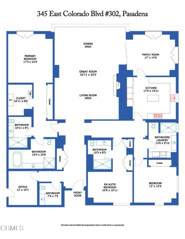 345 E Colorado Boulevard 302, Pasadena, CA 91101