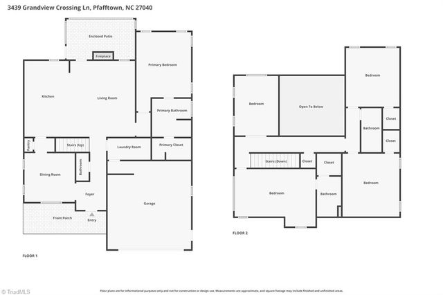 3439 Grandview Crossing Lane, Pfafftown, NC 27040