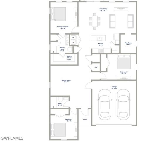 1608 Gene AVE S, Lehigh Acres, FL 33976