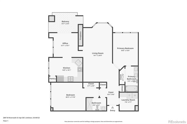 2897 W Riverwalk Circle 307, Littleton, CO 80123