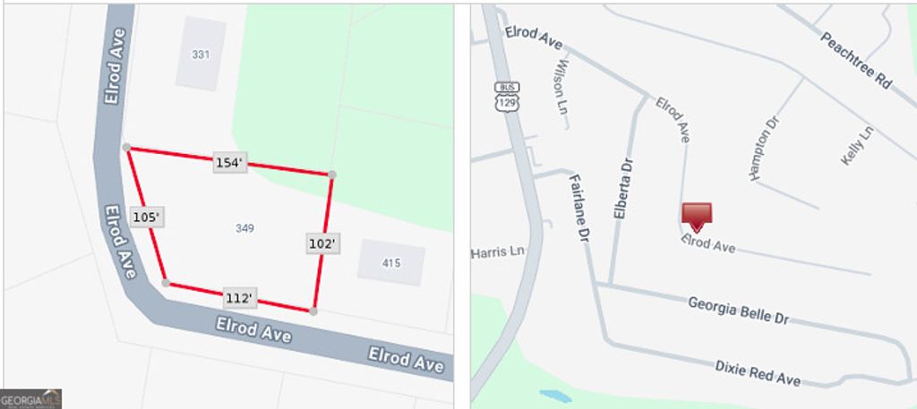 0 Dixie Red Avenue, Jefferson, GA 30549 — exterior