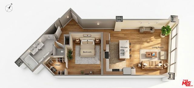 1100 Wilshire Boulevard 1805, Los Angeles, CA 90017