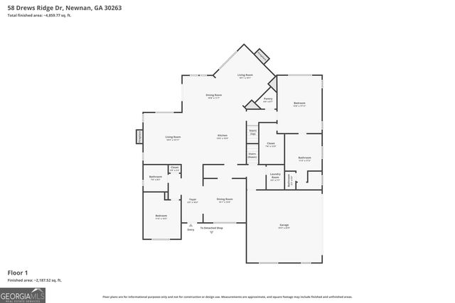 58 Drews Ridge Drive, Newnan, GA 30263