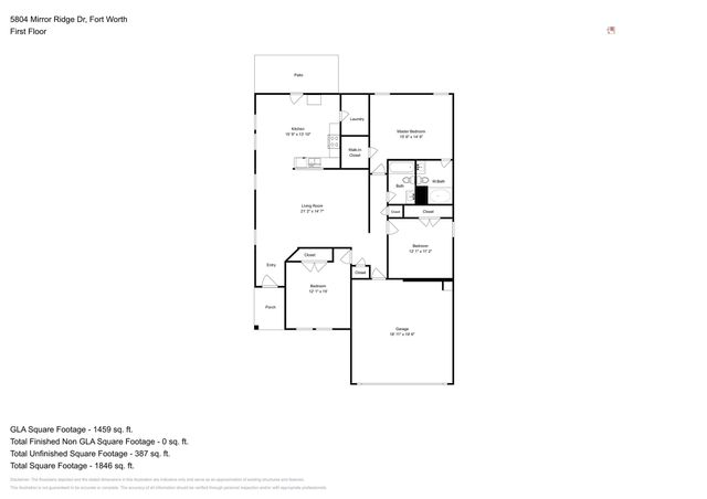 5804 Mirror Ridge Drive, Fort Worth, TX 76179