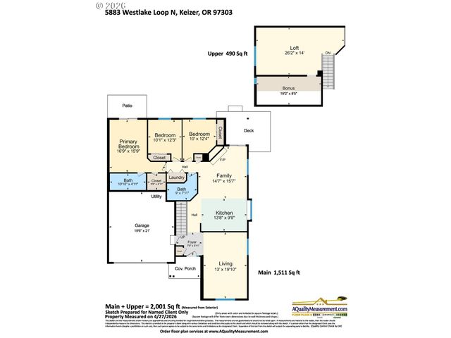 5883 WESTLAKE Loop, Keizer, OR 97303