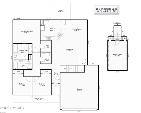 186 Windfield Lane, Holly Ridge, NC 28445