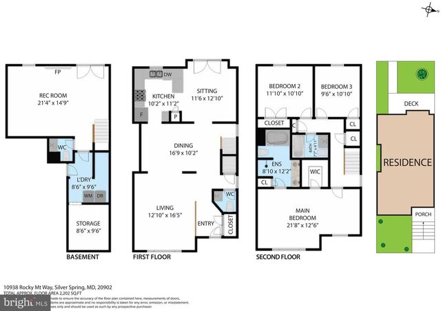 10934 ROCKY MOUNT WAY, Silver Spring, MD 20902