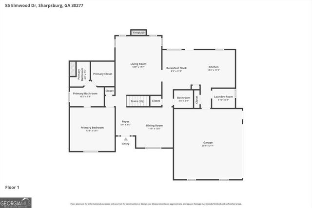 85 Elmwood Drive, Sharpsburg, GA 30277