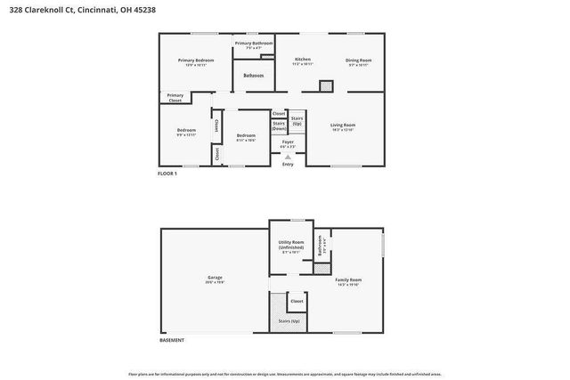 328 Clareknoll Court, Delhi Twp, OH 45238